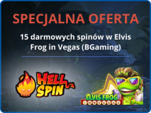 HellSpin no Deposit Bonus 15 free spins