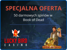 LuckyBird no Deposit Bonus &ndash; 50 Free Spins!